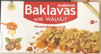 Baklavas with walnut