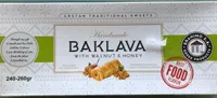 Baklava walnut and honey
