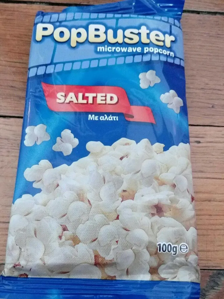 Pop corn salé