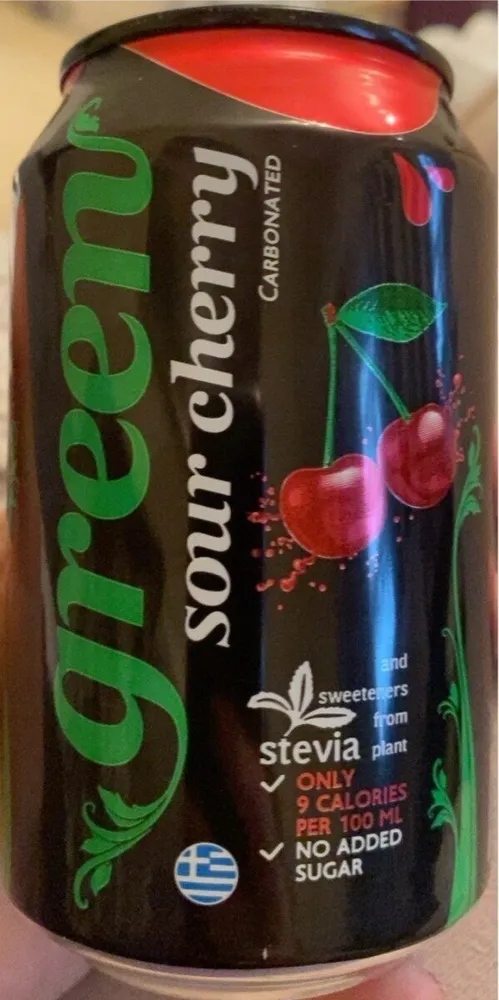 Green sour cherry