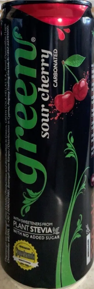 Green Sour Cherry Carbonated