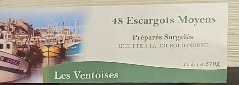 Escargots surgelés