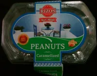 Cacahouètes caramélisées à la vanille Rizos