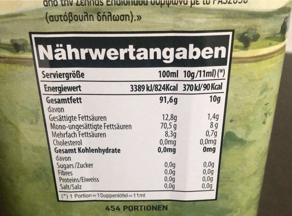 Extra Natives Olivenöl