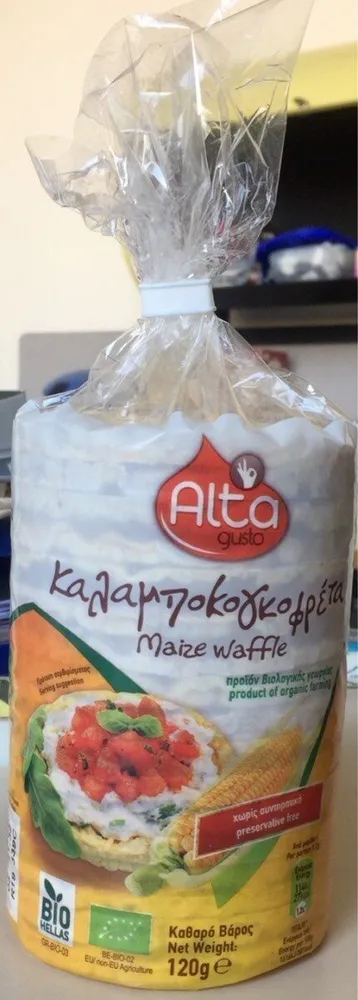 Maize waffle