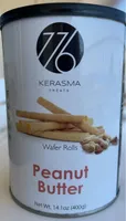 Peanut butter wafer rolls