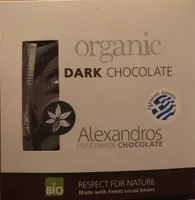 Organic Dark chocolate Alexandros