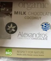 Milk chocolate coconut