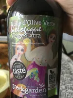 Huile d'olive bio verte extra vierge