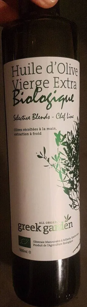 Huile d’Olive Vierge Extra Biologique