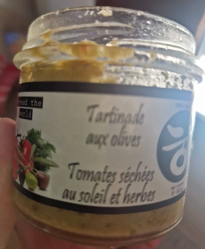 Tartinable aux olives et tomates séchées