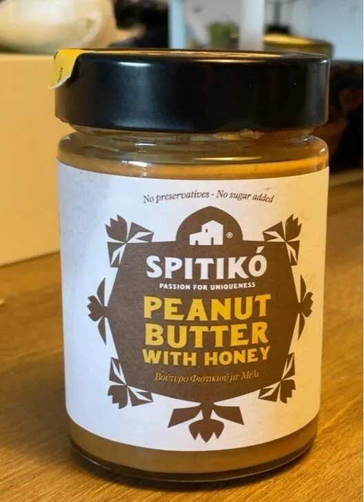 Peanut butter with honey