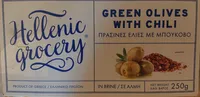 Green olives with chili