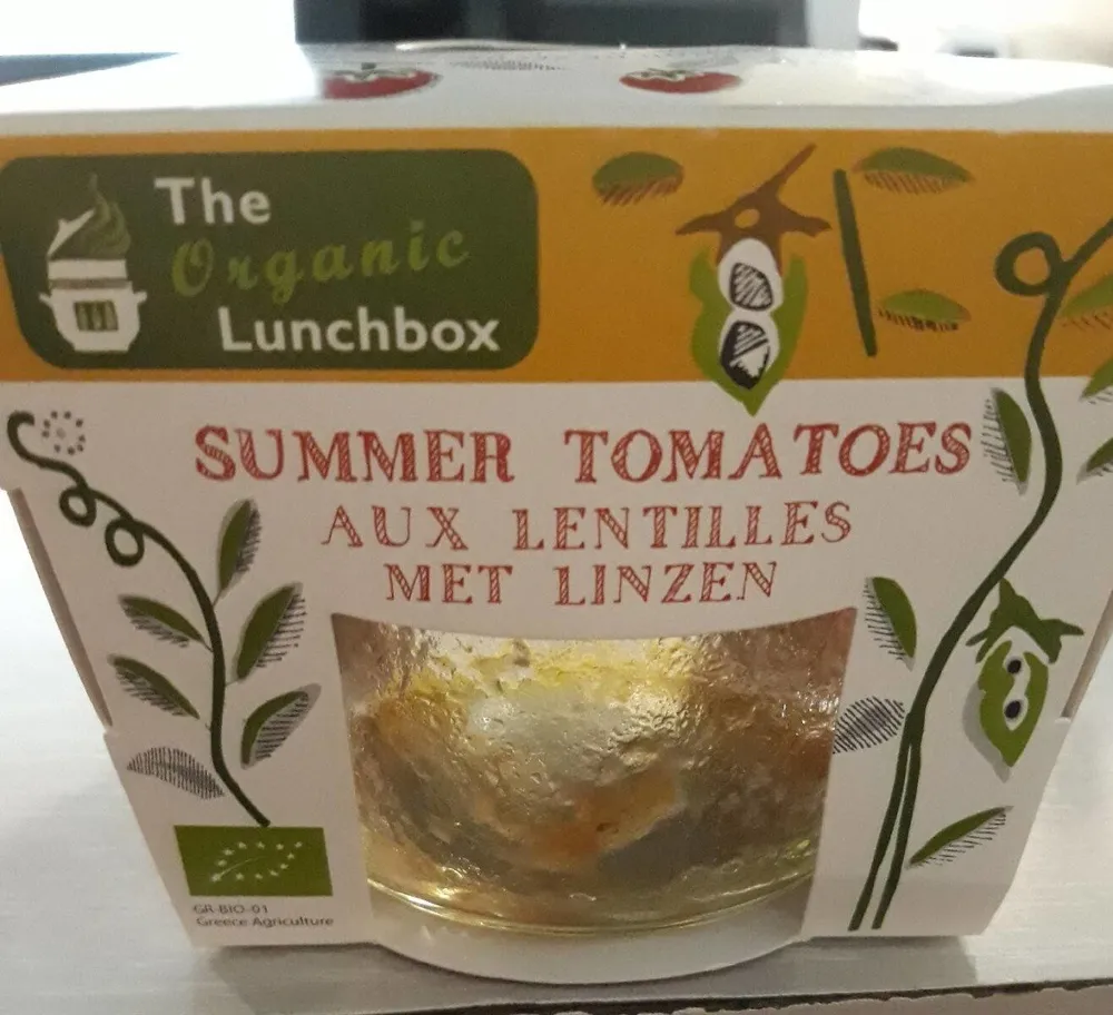 Summer tomatoes aux lentilles
