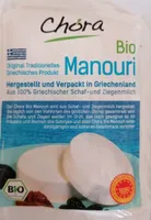 Manouri Ziegen und Schafskäse