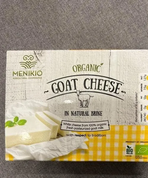 Organic  Goat cheese