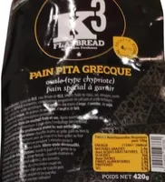 Pain Pita Grecque