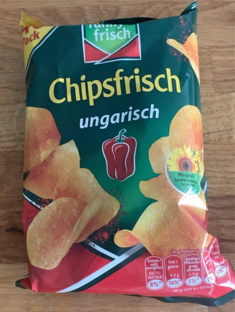 Chipsfrisch ungarisch