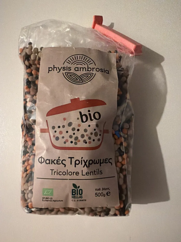 Bio Tricolore Lentils