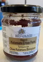 Tartinade aux Olives Kalamata Biologiques