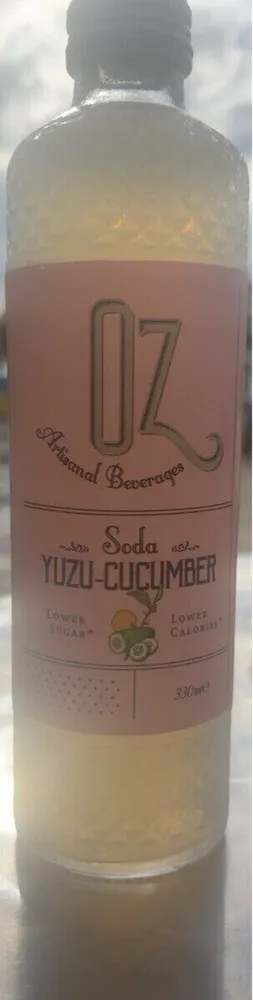 Soda Yuzu-Cucumber
