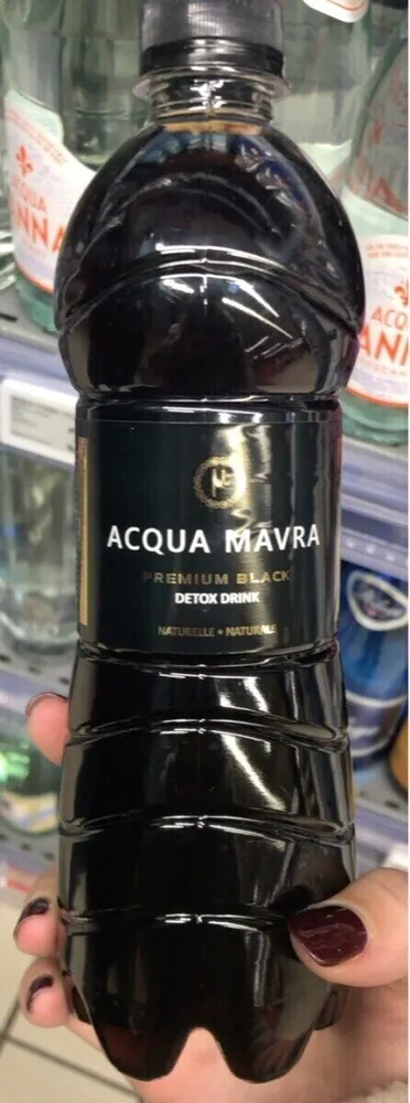 Premium black detox drink