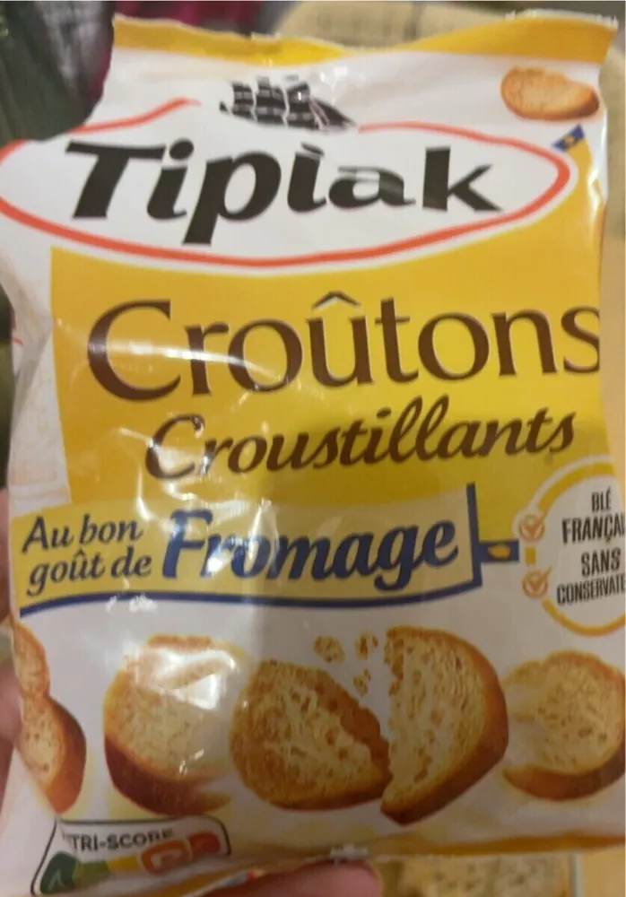 Croutons croustillants au gout fromage