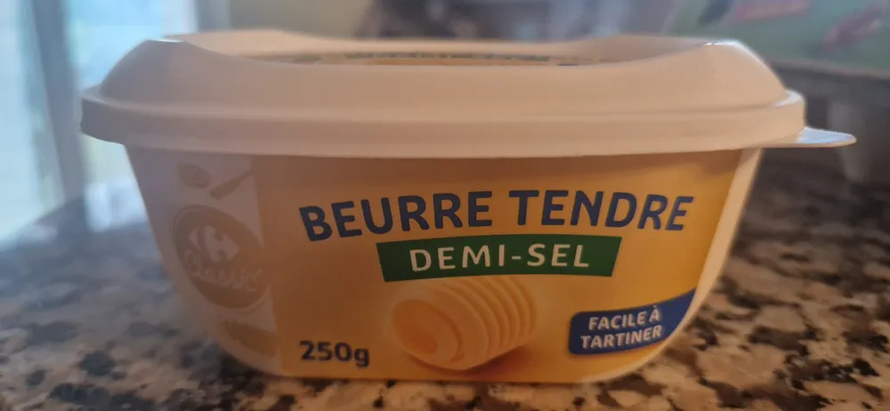 Beurre tendre demi-sel
