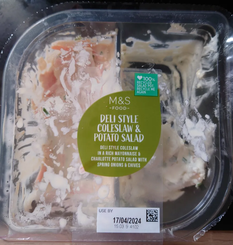 Deli Style Coleslaw & Potato Salad
