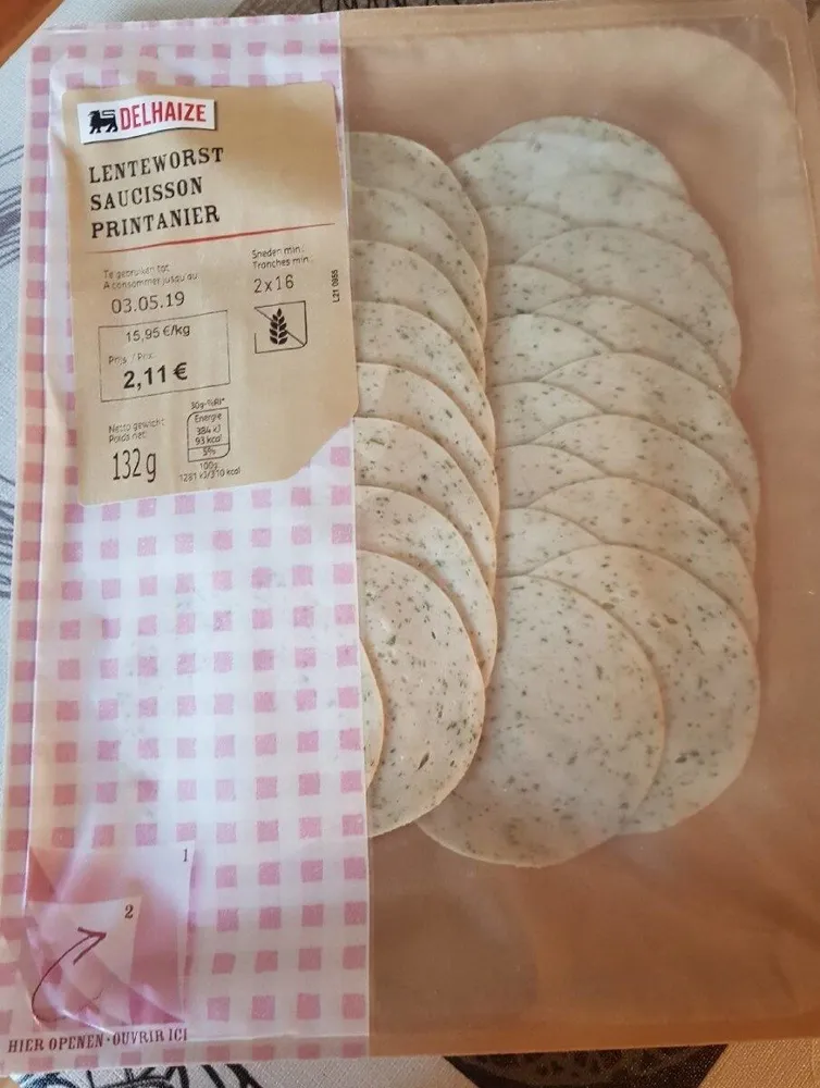 Saucisson printanier
