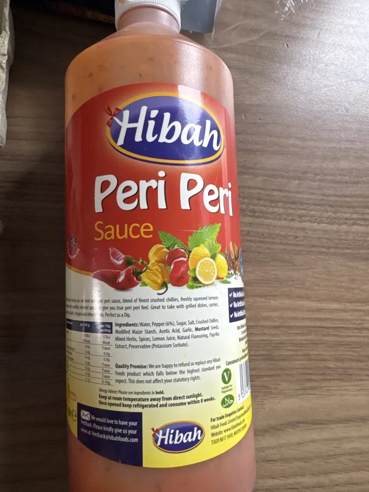 Peri Peri Sauce
