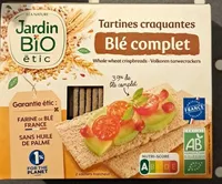 Tartines craquantes Blé complet