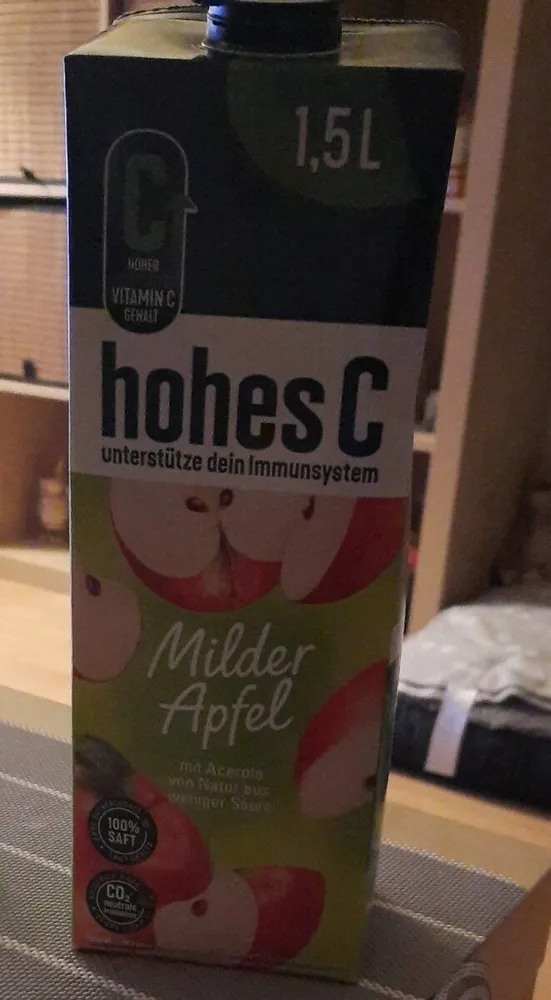 Milder Apfel