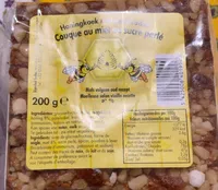 Couque au miel au sucre perlé