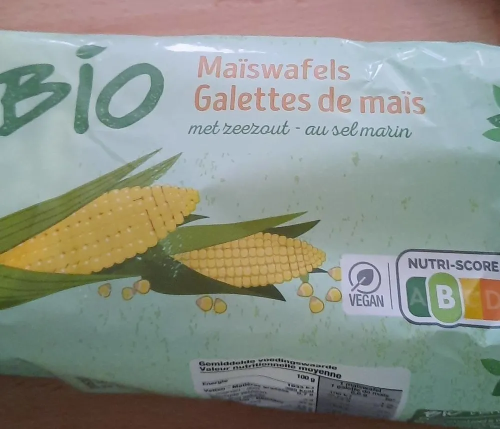 Galettes de maïs bio