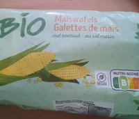 Galettes de maïs bio