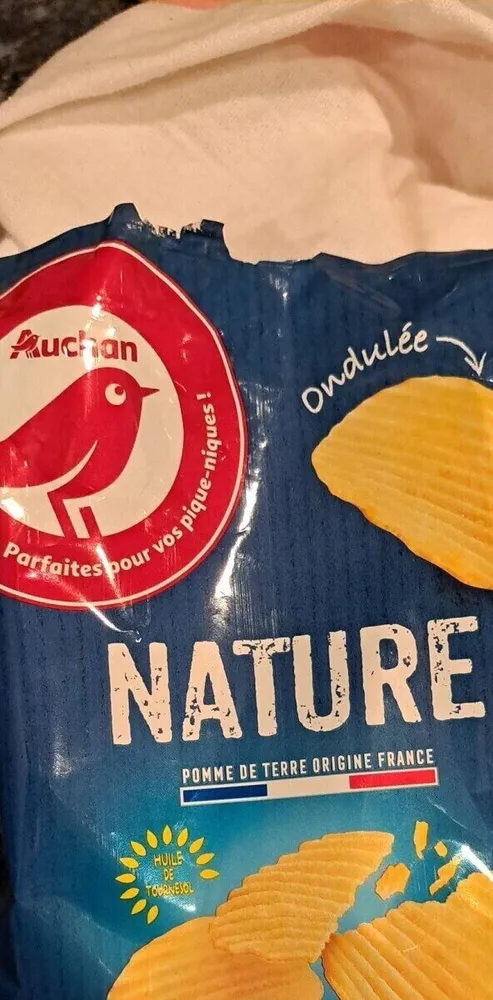 CHIPS DE POMMES DE TERRE ONDULÉE