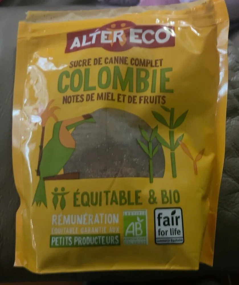 Sucre de canne complet colombie notes de miel et de fruits