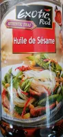 Huile de sésame Exotic food Authentic Thai