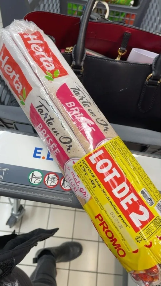 Pate herta brisee + legere