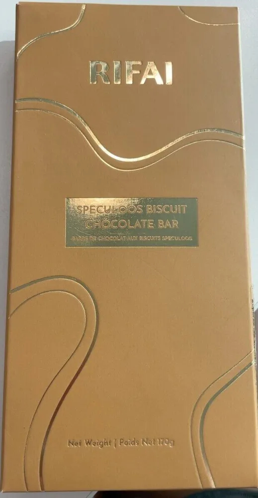 Speculos biscuit chocolate bar