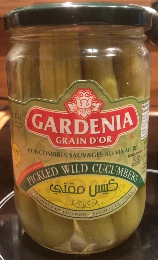 Concombres sauvages au vinaigre