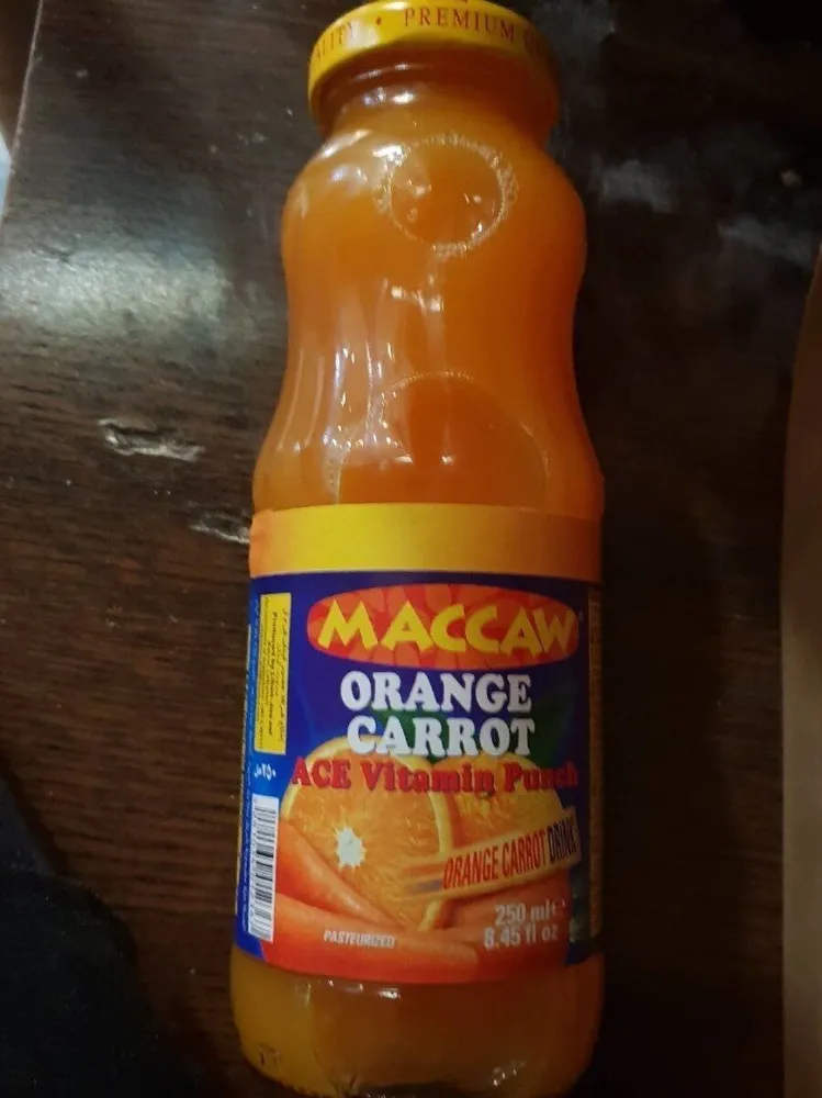 Maccaw Nectar Orange Carrot