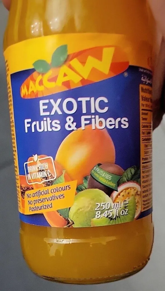 Exotic fruit&fibre