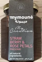 Strawberry & rose petals preserve