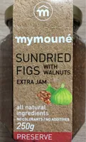 Sundried figs with walnuts extra jam