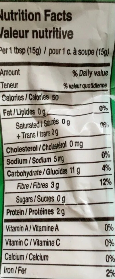 White coarse bulgur
