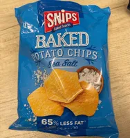 Snips Baked Potato chips sea salt