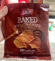 Snips baked potato chips Barbeque Flavour