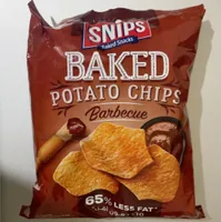 Snips Baked potato chips Barbeque Flavour